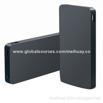 Dual USB Port Power Banks, Li-polymer Battery